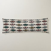 中性モダン蝶ガーデンパターン ボディピロー (裏面)