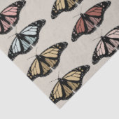 中性モダン蝶ガーデンパターン 薄葉紙 (詳細)