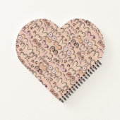 中性乳おもしろいデザイン ノートブック (裏面)