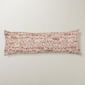 中性乳おもしろいデザイン ボディピロー (裏面)