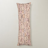 中性乳おもしろいデザイン ボディピロー (裏面 (縦))