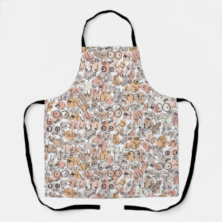 中性乳房 エプロン