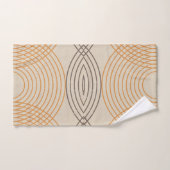 中性動揺して図形 バスタオルセット (ハンドタオル)