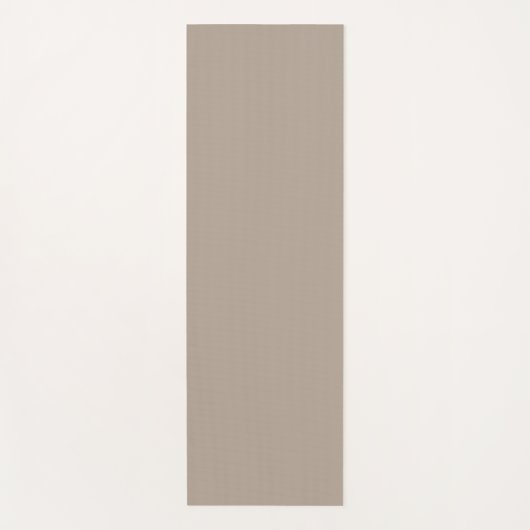 中性可逆2トーンヨガマットベージュタンクリーム ヨガマット (正面)