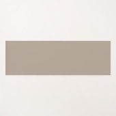 中性可逆2トーンヨガマットベージュタンクリーム ヨガマット (正面(横))