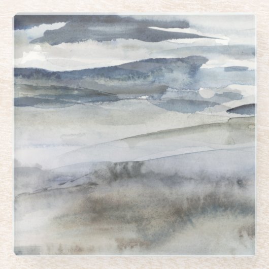 中性塩スプレー ガラスコースター (正面)