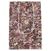 中性女性の乳房パッテン ミディアムペーパーバッグ (裏面)