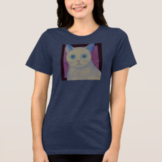 中性子星の猫Tシャツ トライブレンドTシャツ