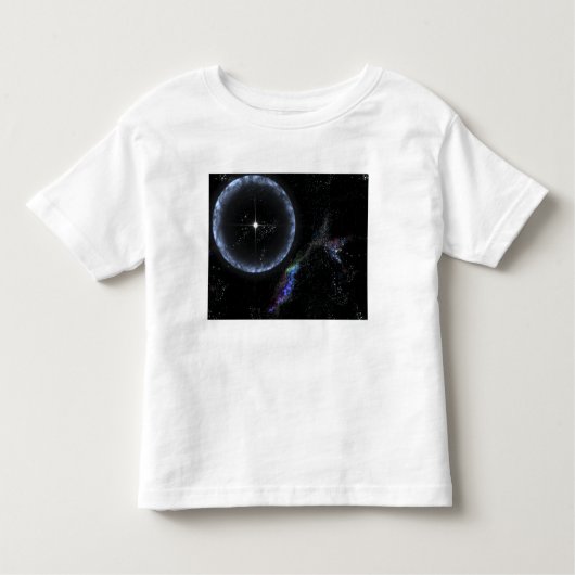 中性子星SGR 1806-20 トドラーTシャツ (正面)