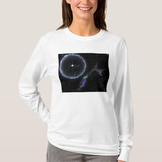 中性子星SGR 1806-20 Tシャツ (正面)