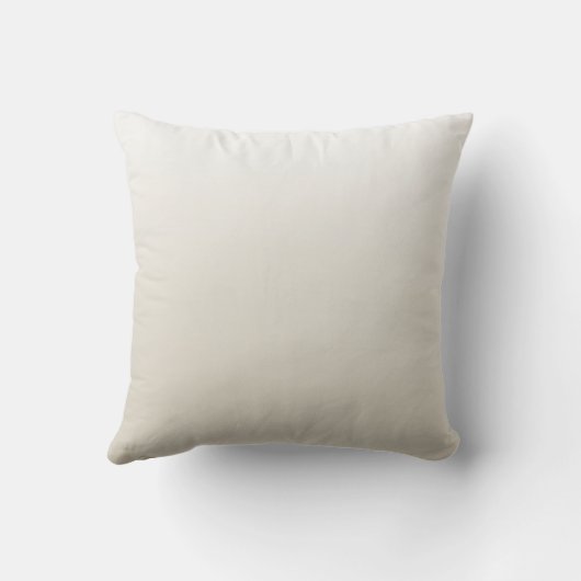 中性抽象芸術クリームピンクフローラ クッション (裏面)