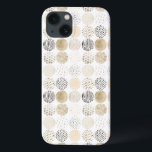中性抽象芸術円パターン iPhone 13ケース<br><div class="desc">中性抽象芸術円パターン。アーティスト： June Erica Vess.イメージID: 150363D。</div>