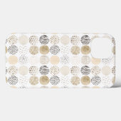 中性抽象芸術円パターン Case-Mate iPhoneケース (裏面 (横))