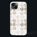 中性抽象芸術円パターン iPhone 13ケース<br><div class="desc">中性抽象芸術円パターン。アーティスト： June Erica Vess.イメージID: 150363D。</div>