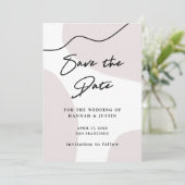 中性抽象芸術水色 セーブザデート (スタンド正面)