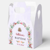 中性水色フローラ洗礼 フェイバーボックス (オープン)