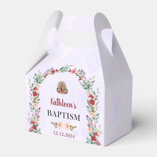 中性水色フローラ洗礼 フェイバーボックス (正面サイド)