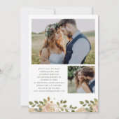 中性水色フローラ |日付の保存 セーブザデート (裏面)