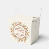 中性水色小さな餃子バオベイビーシャワー フェイバーボックス (正面サイド)