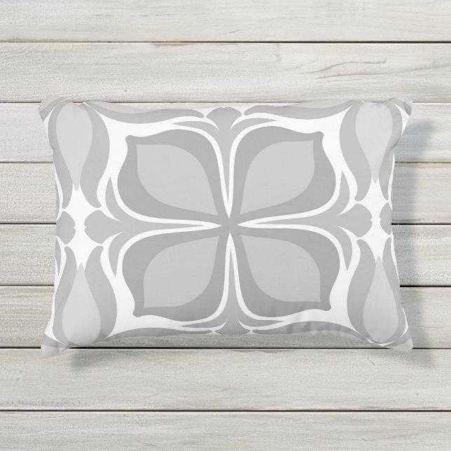 中性測色タイル アウトドアクッション (正面)