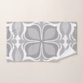 中性測色タイル バスタオルセット (ハンドタオル)