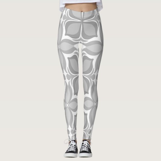 中性測色タイル レギンス (正面)