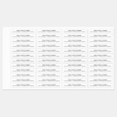 中性白色キャンドル不正開封防止シールラベル ラベル (シート)