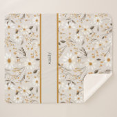 中性秋の葉 シェルパブランケット (正面(横))