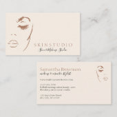 中性美的フェミニン顔肌 名刺 (正面/裏面)