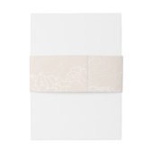 中性赤面シンプルモノグラム結婚ズ 招待状ベリーバンド (裏面例)