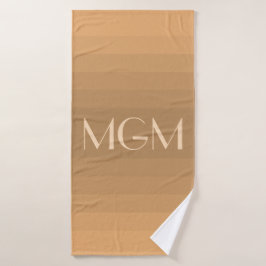 中性階調ジャイアントモノグラム バスタオルセット