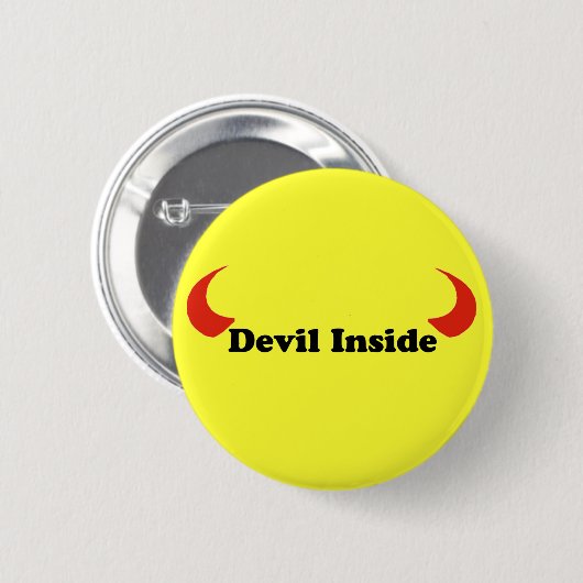 中悪魔 缶バッジ (正面&裏面)