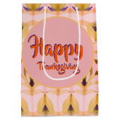 中感謝祭ファンシー紙抱き枕 ミディアムペーパーバッグ (裏面)