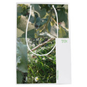 中抱き枕/ラベル/自然/#MMETROPOLIMdesign ミディアムペーパーバッグ (正面)