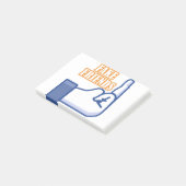 中指の偽友人 ポストイット (アングル)