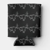 中指の子宮フェミニストのプロ選択 缶クーラー (正面)