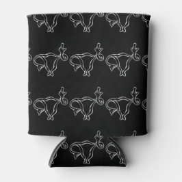 中指の子宮フェミニストのプロ選択 缶クーラー