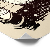 中指の警官 ポスター (角)