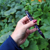 中指を上げてフェミニスト 黒ボールペン