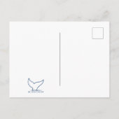 中指を使って良い日差しが出おもしろいる ポストカード (裏面)