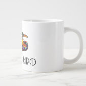 中指を立てる鳥 ジャンボコーヒーマグカップ (右)