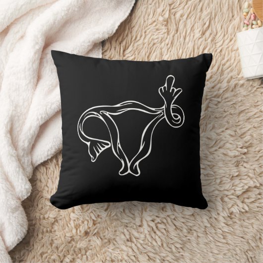 中指子宮プロ選択 クッション (ブランケット)