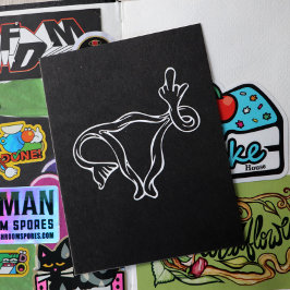 中指子宮プロ選択 ポストカード