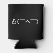 中指怒顔文字日本の加面寺 缶クーラー (正面)