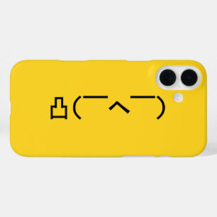 中指怒顔文字日本の加面寺 iPhone 16 PLUSケース