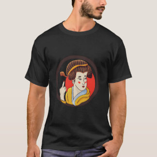 中指芸者 Tシャツ
