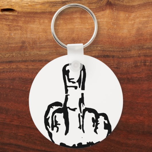 中指 キーホルダー (正面)