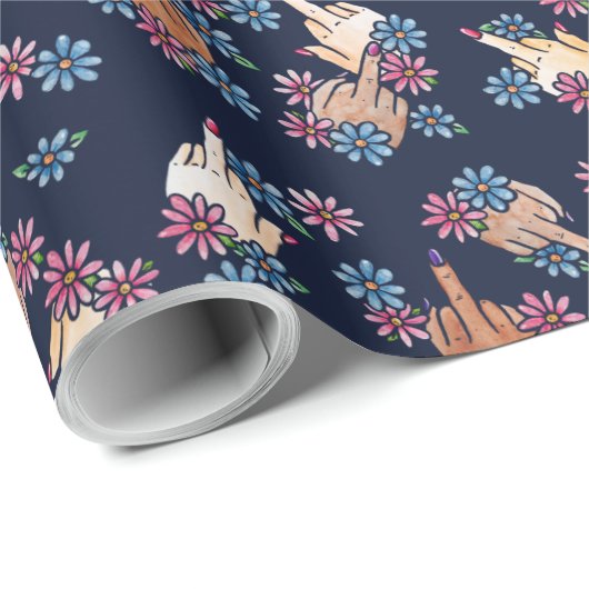 中指 ラッピングペーパー (ロールコーナー)