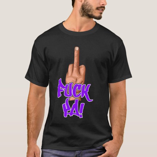 中指 Tシャツ (正面)
