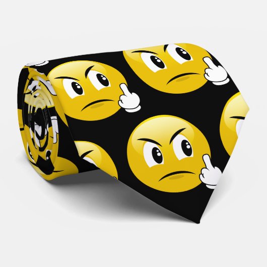 中指Emoji ネクタイ (ロール)